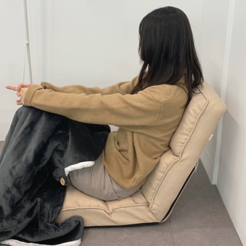 허리편한소파 앉은뱅이쇼파 앉는 바닥쇼파 낮은쇼파