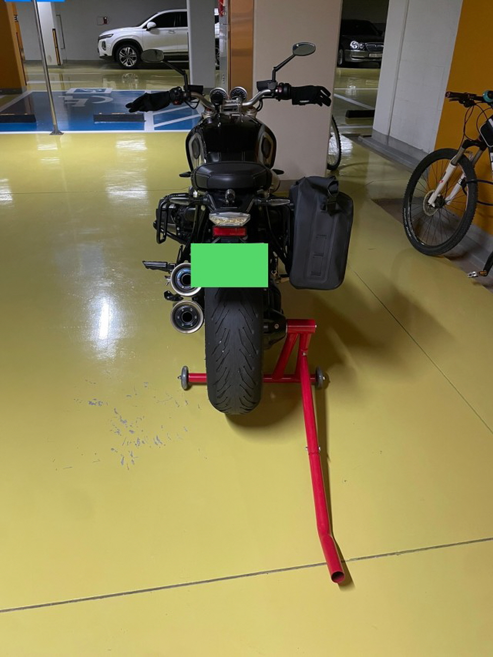 BMW R9T 알나인티 정비스탠드 RNINET 리어스탠드 스윙암스탠드 53.5mm - 상세 이미지 4