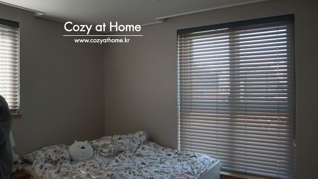[ 맞춤주문제작 ] 찬환경 덱스터 오동나무 우드블라인드 2종