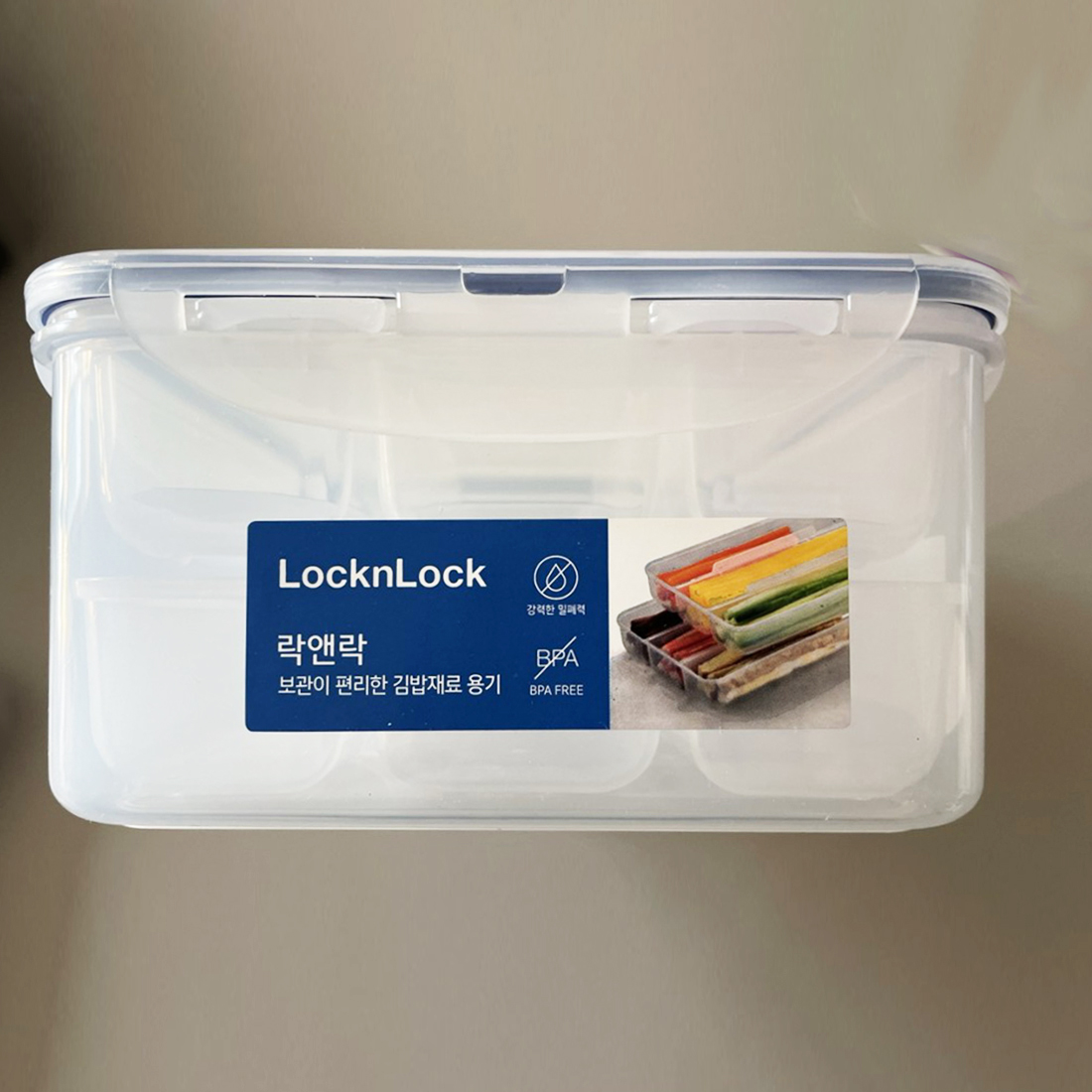 토핑 이유식 큐브 보관통 김밥재료 대파 국수 과일 버터 소분 칸칸이반찬통 2단 용기 - 상세 이미지 5