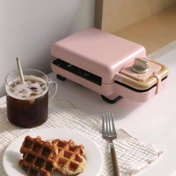 단미 와플 메이커 기계 크로플 샌드위치 붕어빵 파니니 1구 타이머 SAN03