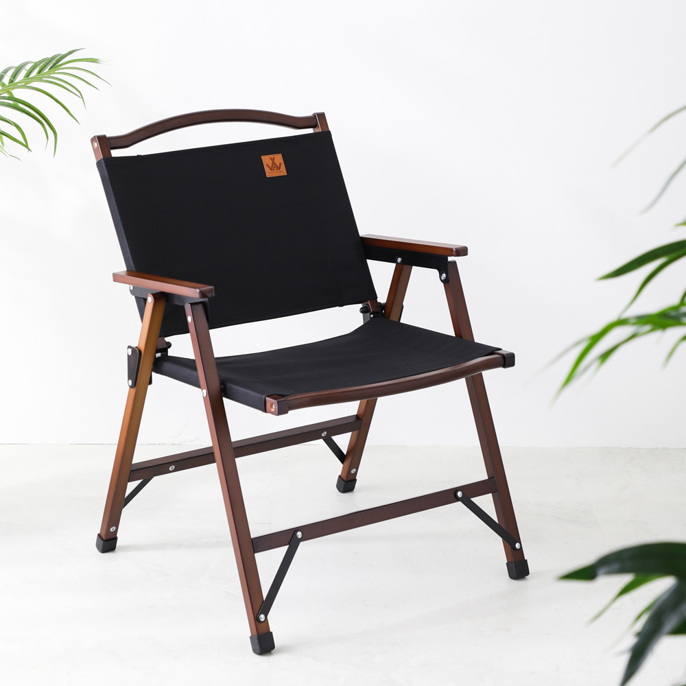 마추픽추 우드플랫체어 캠핑의자 로우체어 커밋체어