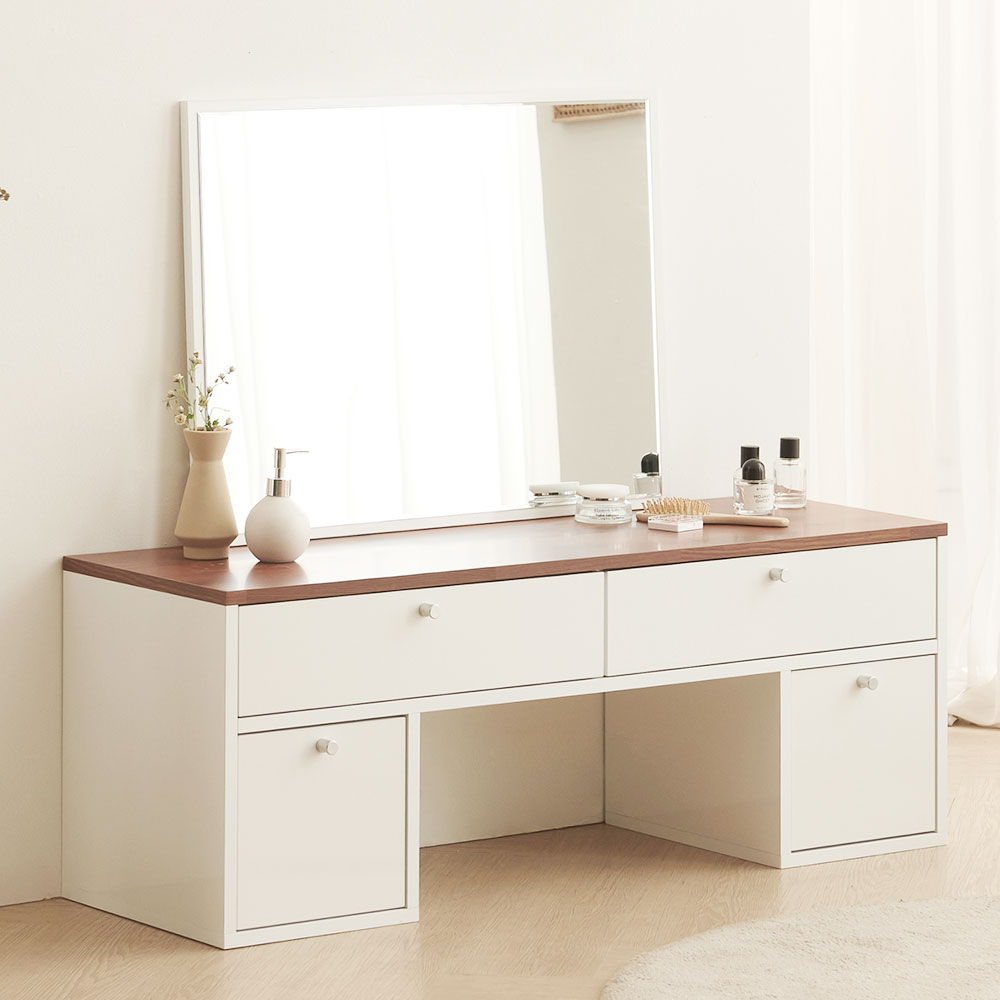 포케 미니 화장대 좌식 원룸화장대