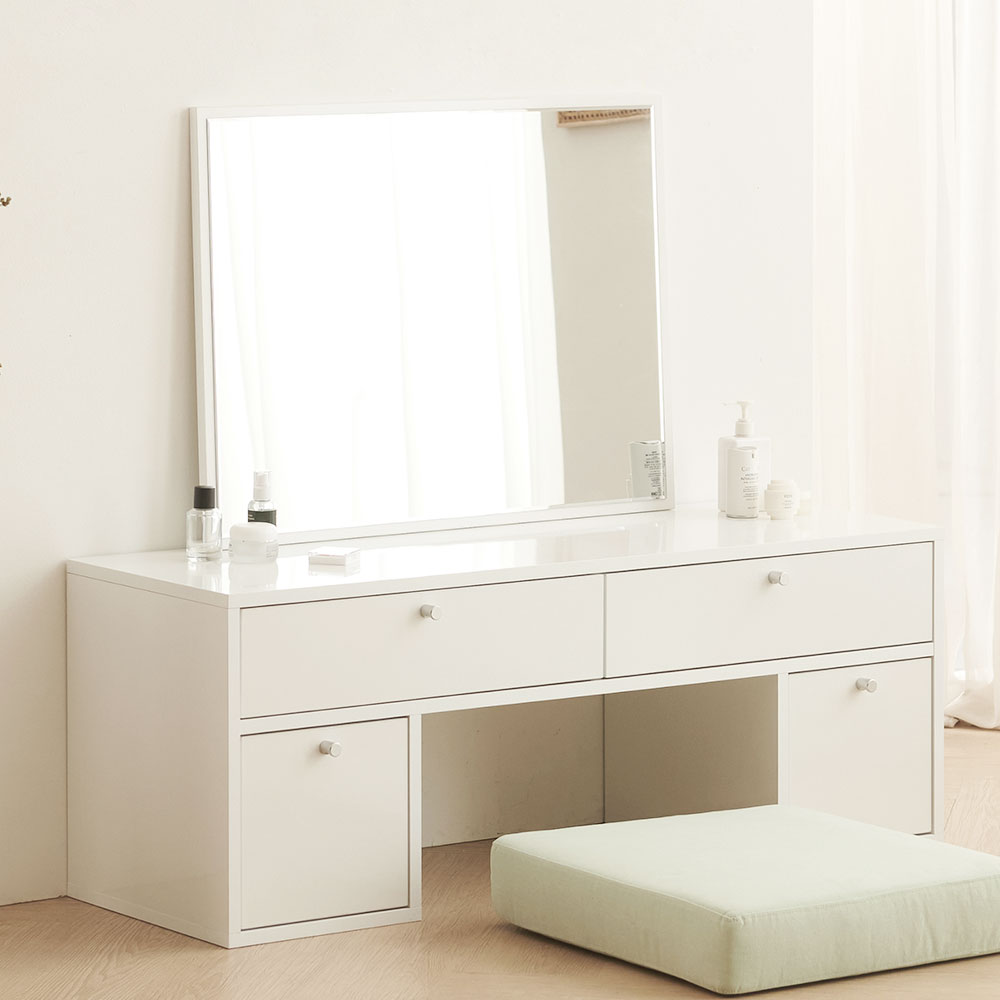 포케 미니 화장대 좌식 원룸화장대