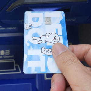 렛츠두잇 카드스티커 1+1 신용 체크 교통 미니형 커스텀 주문 제작 실사용 후기 | 효과 있을까? - 상품 이미지 2