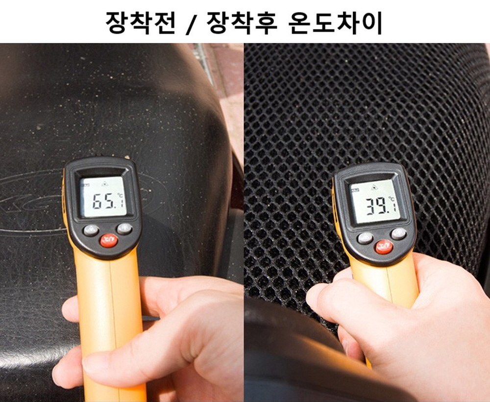 엑스맥스 쿨시트 메쉬 시트 커버 여름용 통풍 안장 XMAX300 호환 - 상세 이미지 3
