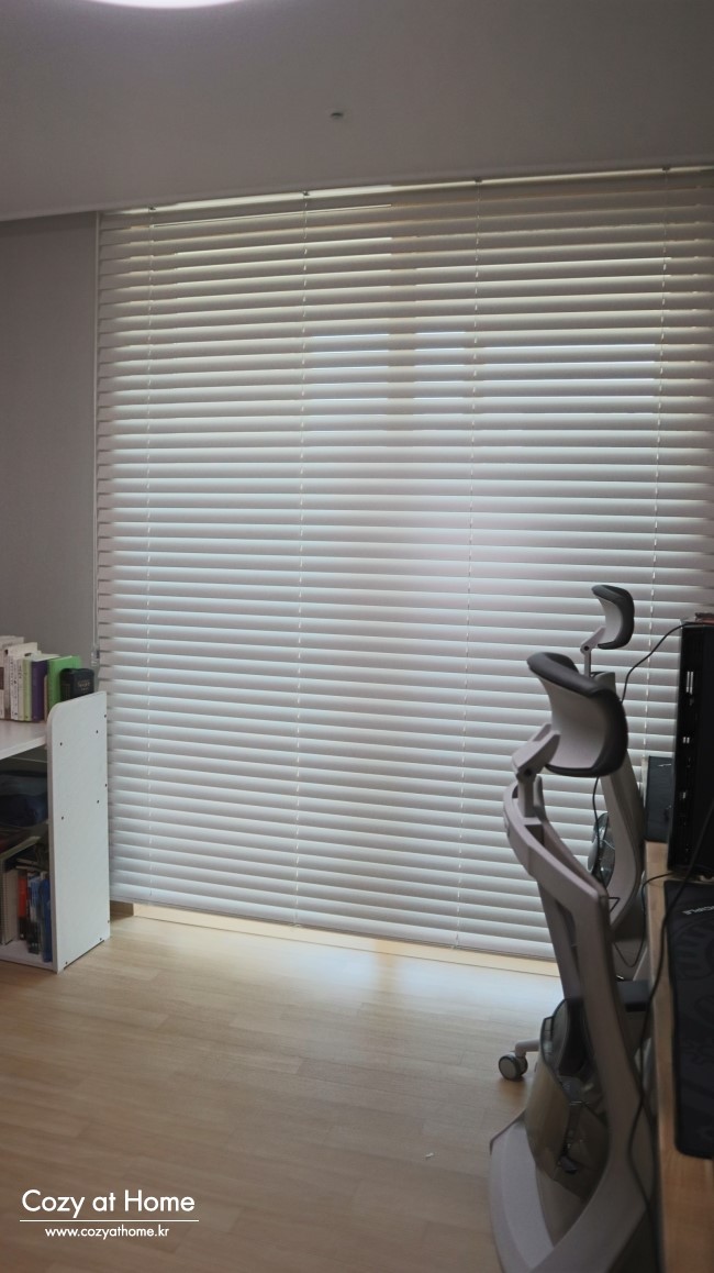 [ 맞춤주문제작 ] 찬환경 덱스터 오동나무 우드블라인드 2종