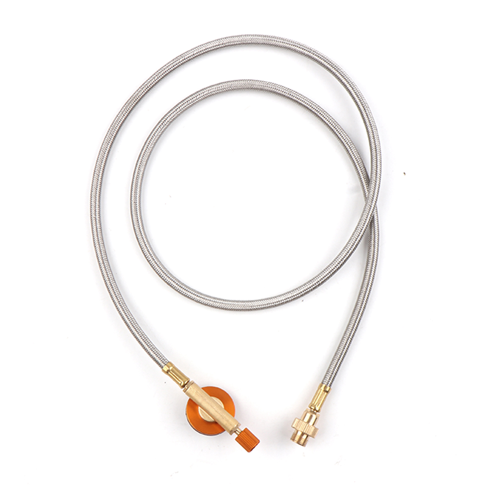 브리즈문 이소가스 연장호스 어댑터 부탄가스 아답터 1m