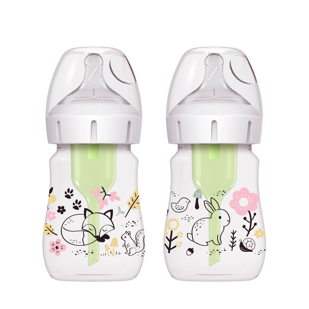 닥터브라운 젖병 디자이너 에디션 PP 150ml 2P Wide Options+ - 상세 이미지 2
