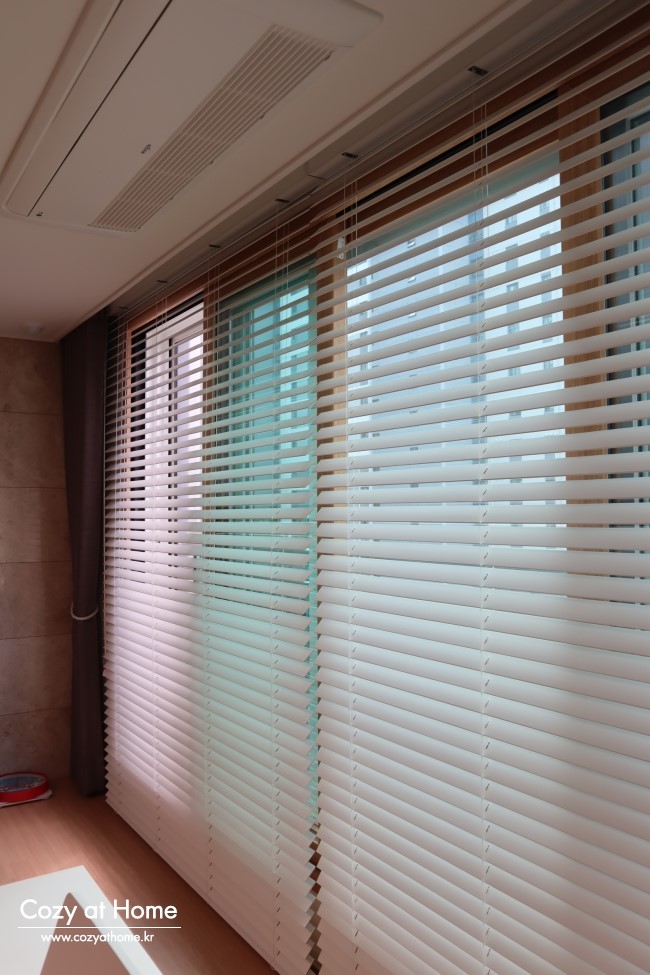 [ 맞춤주문제작 ] 찬환경 덱스터 오동나무 우드블라인드 2종