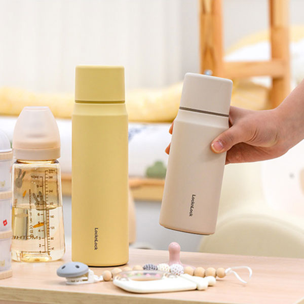 락앤랙 리틀럽 마망 보냉 보온 물병 분유 우유 텀블러 355ml 505ml 각인 인쇄 - 상세 이미지 4