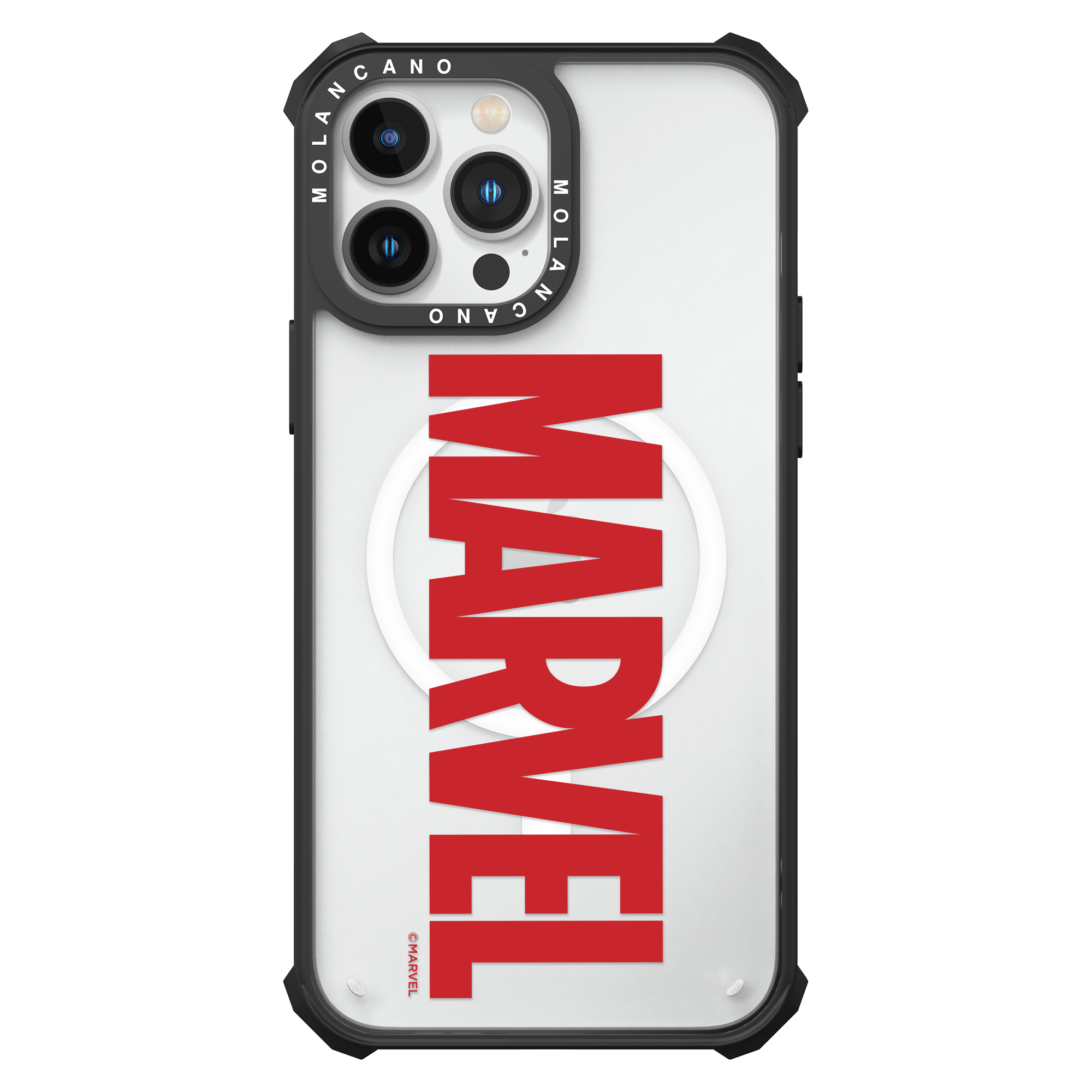 아이폰 13 미니 프로 프로맥스 모란카노 임팩트 제로 마블 맥세이프 케이스 - 메인 이미지