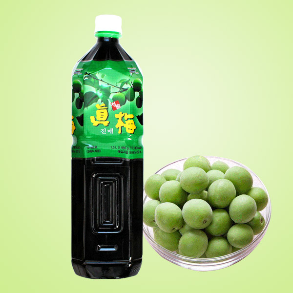 청솔 진매실1.5L 원액음료 희석음료 매실청 - 상품 이미지