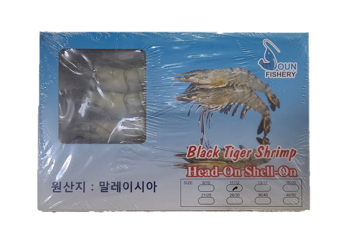 블랙타이거 새우 12미 500g(아이스박스 무료) 냉동 얼룩새우 킹 대왕 킹타이거새우 - 상세 이미지 3