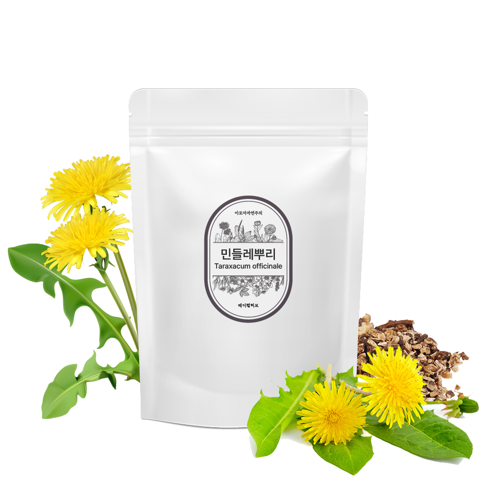 영국 메디컬허브 민들레 뿌리 단델라이온 Dandelion Taraxacum officinale Medical herb 장 간건강 이눌린 자연섭취 - 상품 이미지
