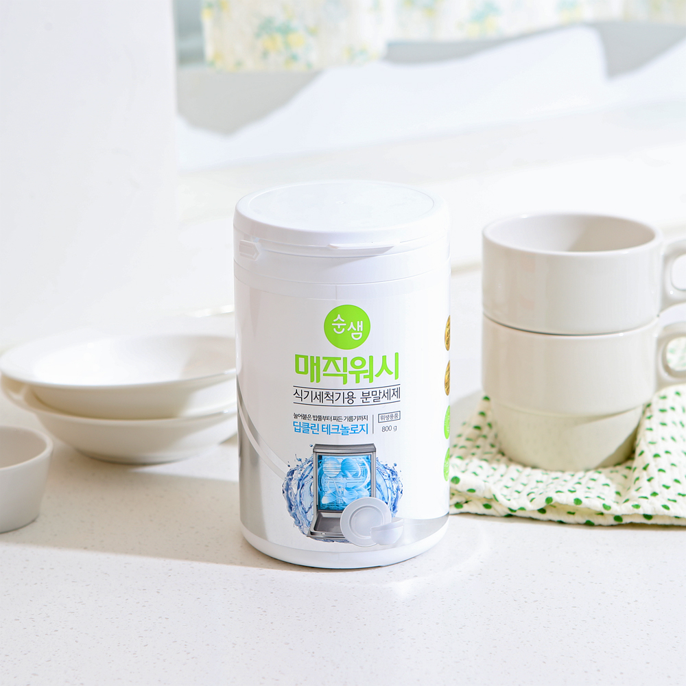 순샘 매직워시 식기세척기 분말세제 800g 1개+1개