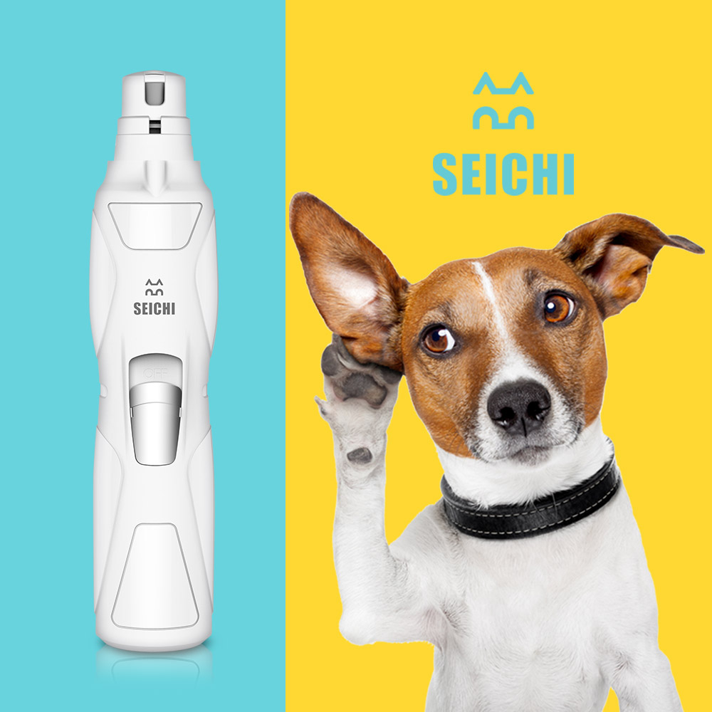 세이치 반려동물 전동 LED  고양이 강아지 발톱깎이 발톱갈이