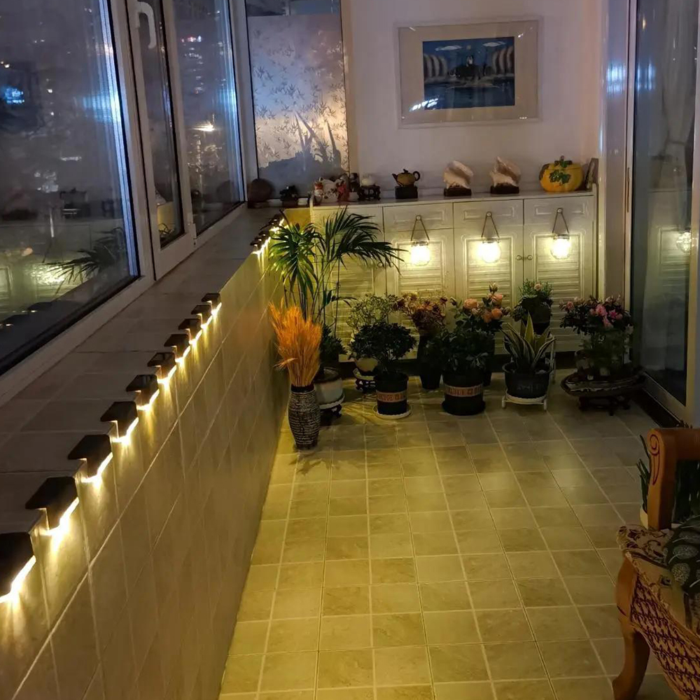 태양광 벽등 태양열 조명 정원등 계단등 엣지