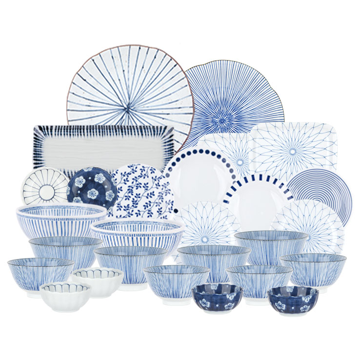 니코트 BEST 가정식 4인 큰접시 홈세트 30P MADE IN JAPAN - 상세 이미지 5