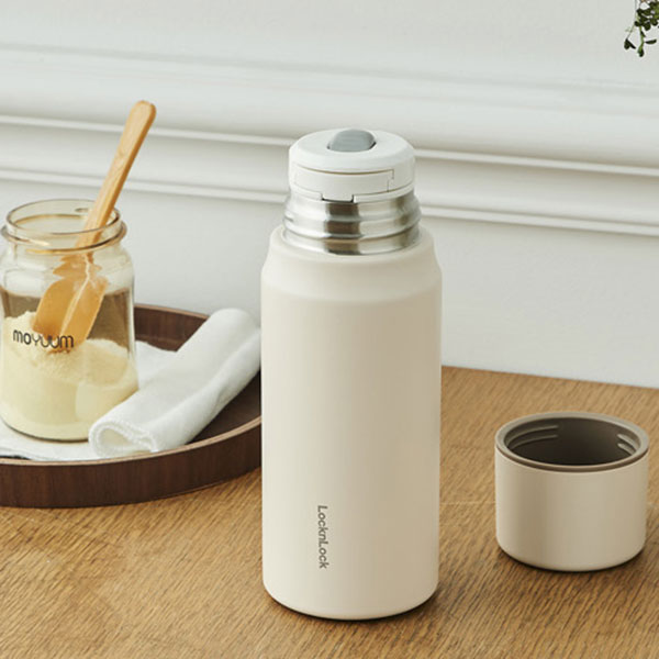 락앤랙 리틀럽 마망 보냉 보온 물병 분유 우유 텀블러 355ml 505ml 각인 인쇄 - 상세 이미지 3