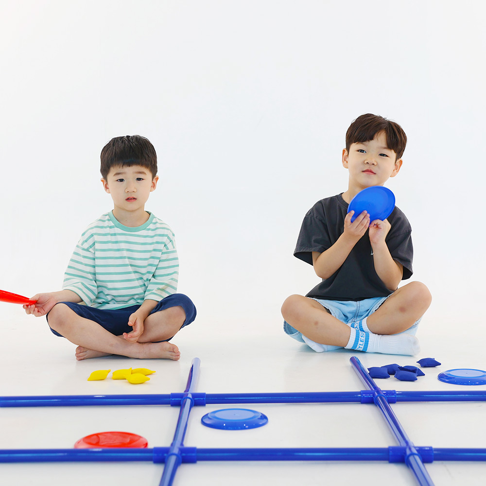 [캐스비] 던지기빙고게임 빙고 콩주머니던지기 원반놀이 줄맞추기 대근육 어린이스포츠 - 상세 이미지 3