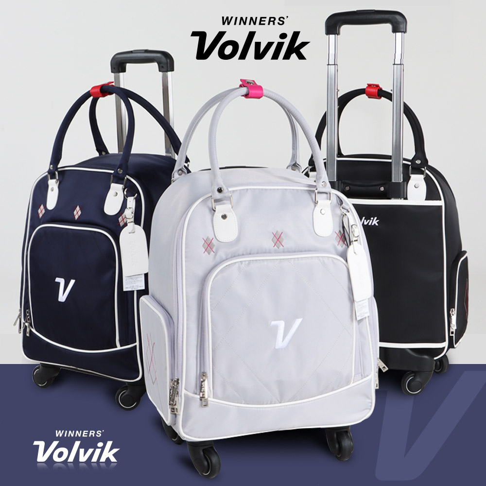볼빅 아가일 여성 캐리어 바퀴형 휠 보스턴백 옷가방 여행가방 VBCPBC