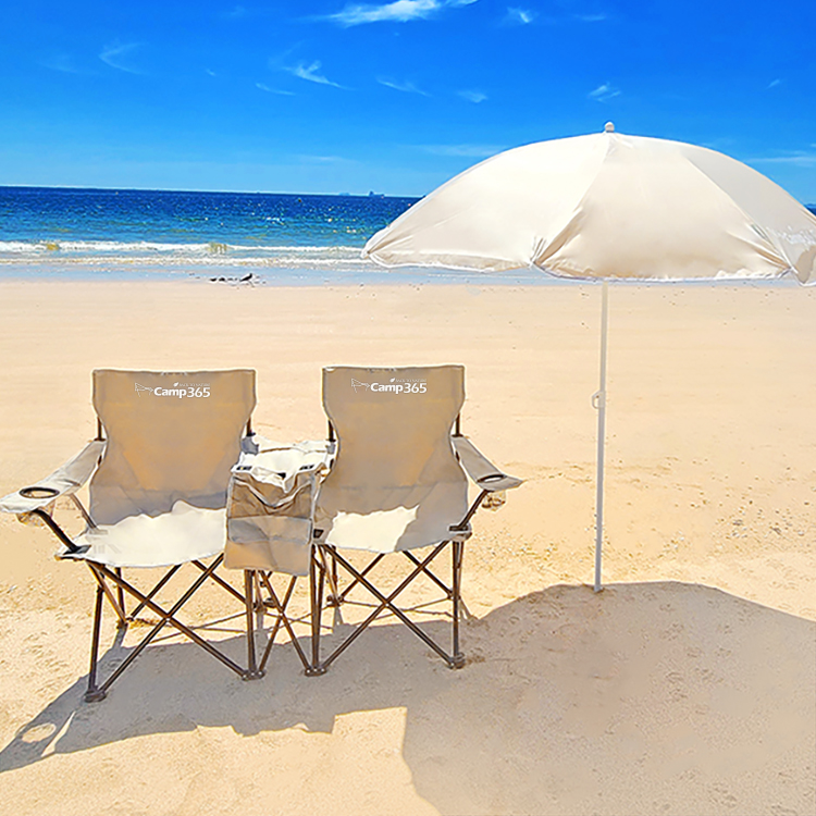 캠프365 캠핑 파라솔 의자 3종 세트 감성 그늘막 해변