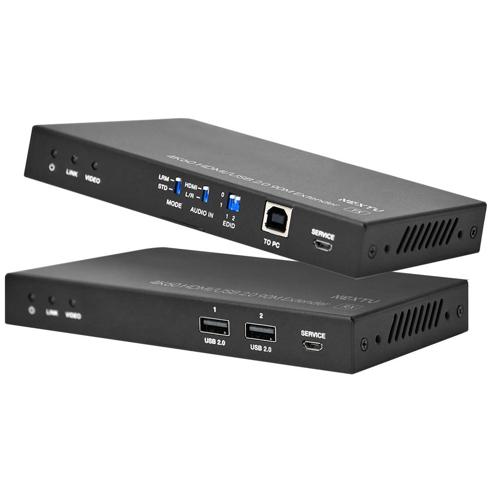 리오낵 4K60 HDMI KVM스위치 90m 리피터 HV7560KVM EX - 상품 이미지