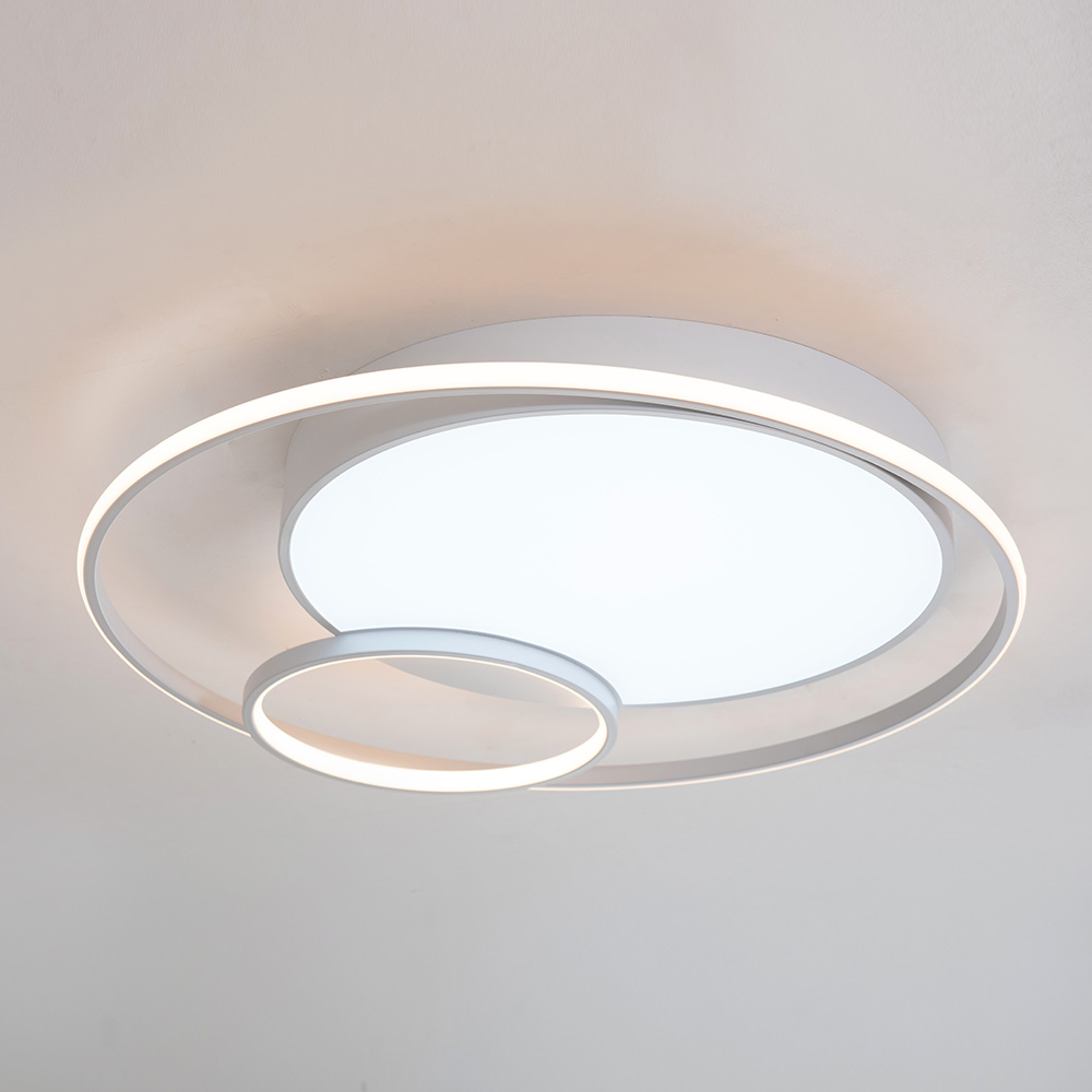 LED 모더닝 거실등 100W 깔끔한거실등 디자인조명 - 상세 이미지 5