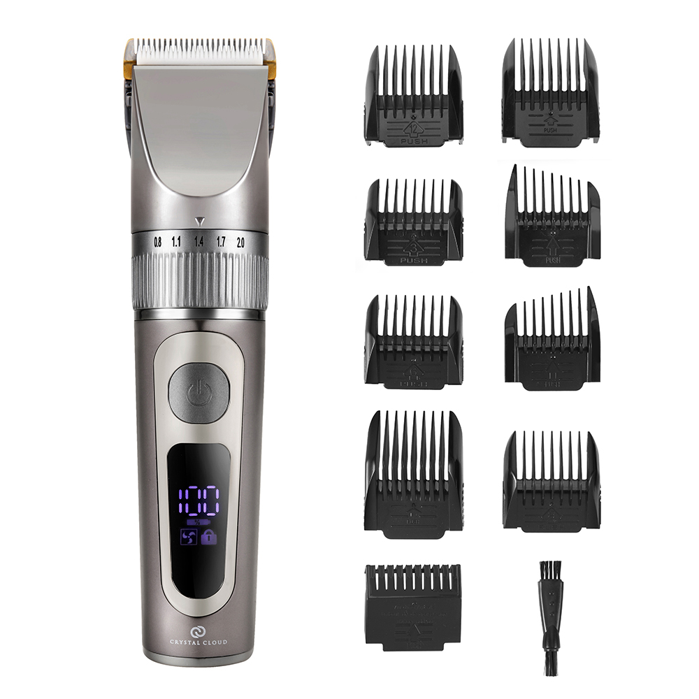 크리스탈클라우드 이발기 바리깡 클리퍼 전문가용 방수 미용실 가정용