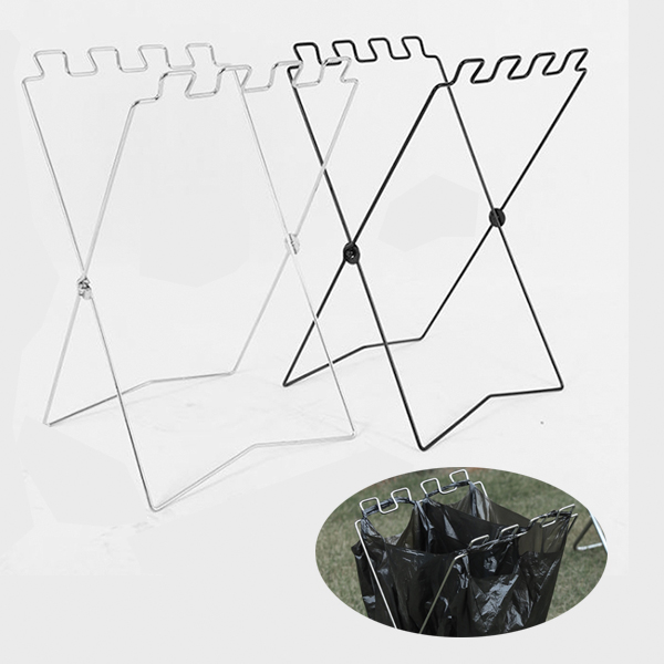 다용도 봉투 걸이 휴대용 접이식 캠핑용 캠핑 쓰레기 휴지 통 분리수거 거... 운동러 솔직 후기 | 실사용 리뷰 - 대표 이미지