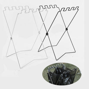 다용도 봉투 걸이 휴대용 접이식 캠핑용 캠핑 쓰레기 휴지 통 분리수거 거... 운동러 솔직 후기 | 실사용 리뷰 - 상품 이미지 1