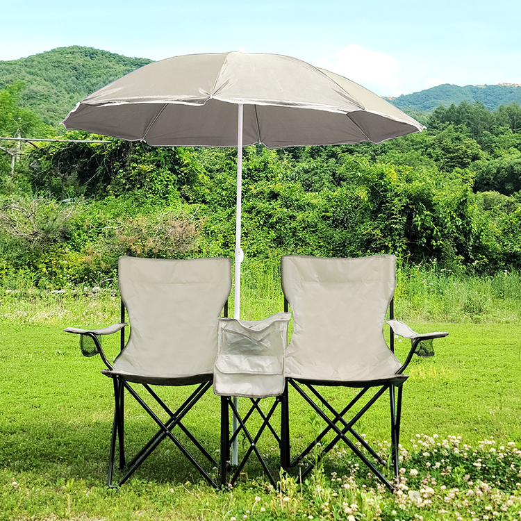 캠프365 캠핑 파라솔 의자 3종 세트 감성 그늘막 해변