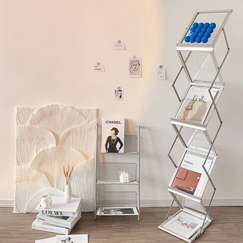 이케아 잡지꽂이 신문가판대 화장실 책꽂이 간행물 진열대 엽서