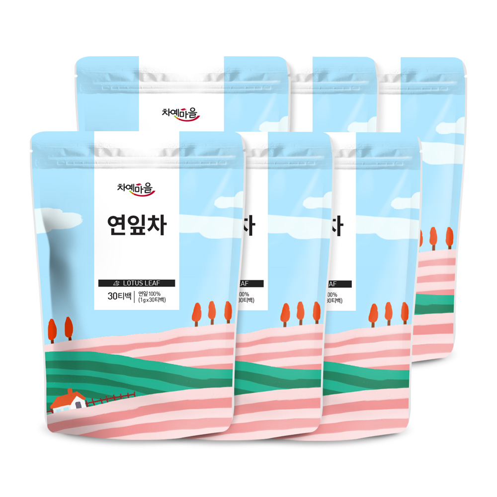 30티백 차예마을 국내산 연잎차 30g, 6개 - 상품 이미지