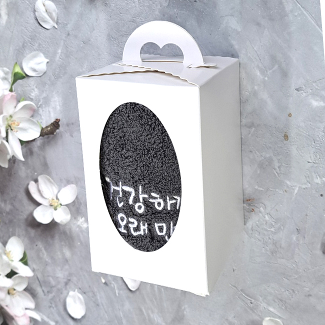 칠순 수건 팔순답례품 수건 고희연수건 답례 타올 코마사 170g