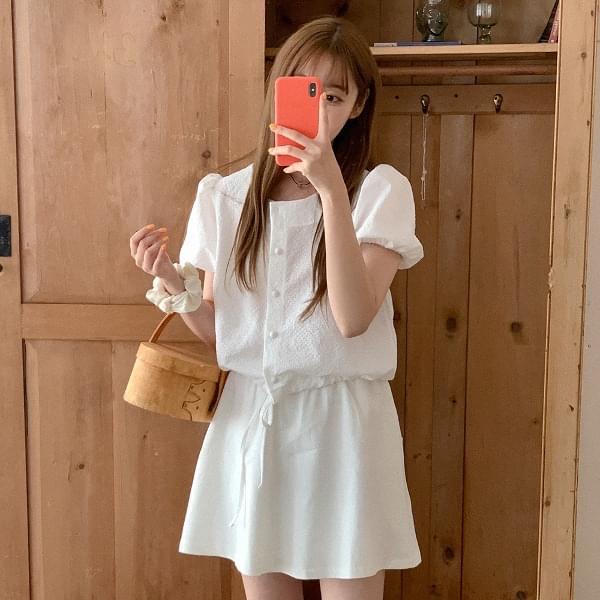 [헤이레이디] 비무드 퍼프 블라우스 : 코디북