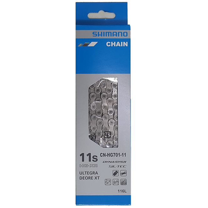 [한국자전거총판] 시마노 울테그라 11단 체인 CN-HG701-11 (116L)