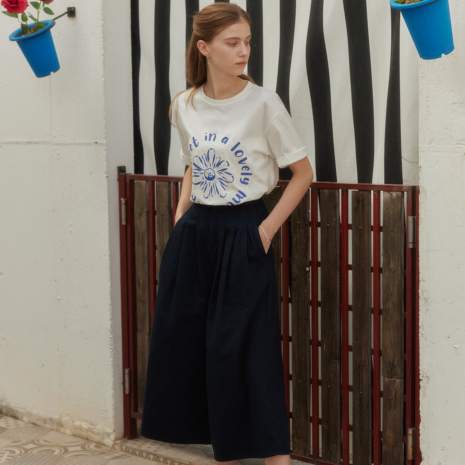 [제로스트릿][2컬러] 롱 썸머 데이 팬츠 LONG SUMMER DAY PANTS - 상세 이미지 4