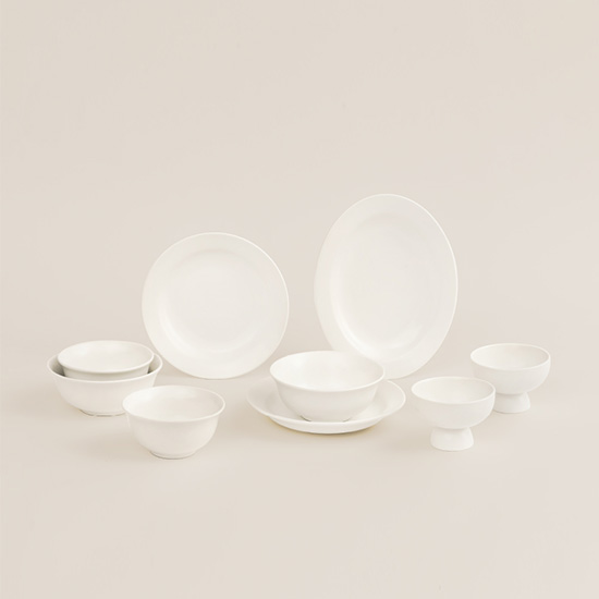 에라토 에스티 2인 도자기 신혼부부 그릇세트 9p 결혼선물 집들이그릇