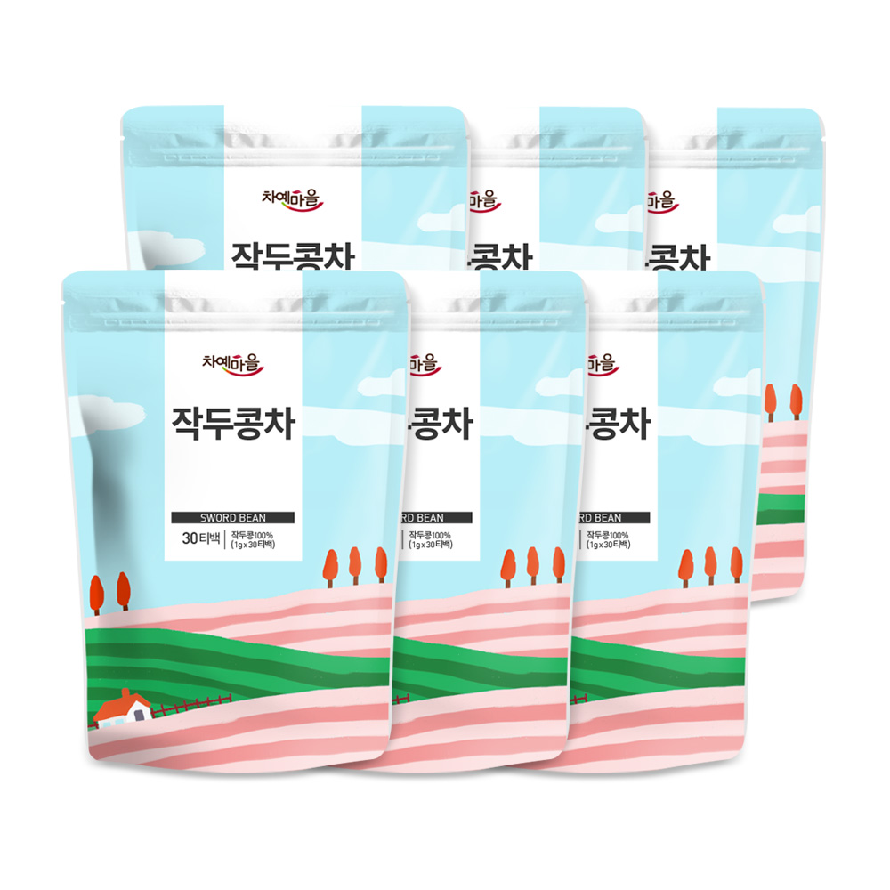30티백 차예마을 국내산 작두콩차 30g, 6개 - 상품 이미지