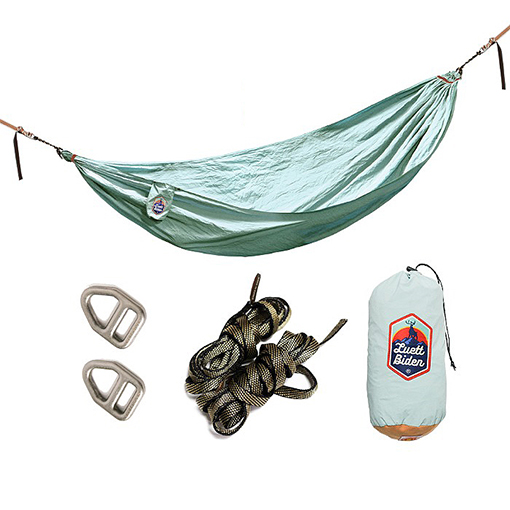 루엣비든 셔링 경량 해먹 270 세트 캠핑 백패킹 부쉬크래프트 (웨빙 포함)