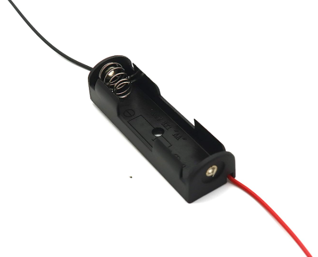 배터리 홀더 ( 1AA / 1.5V ) 와이어타입 / 건전지 케이스 Battery holder