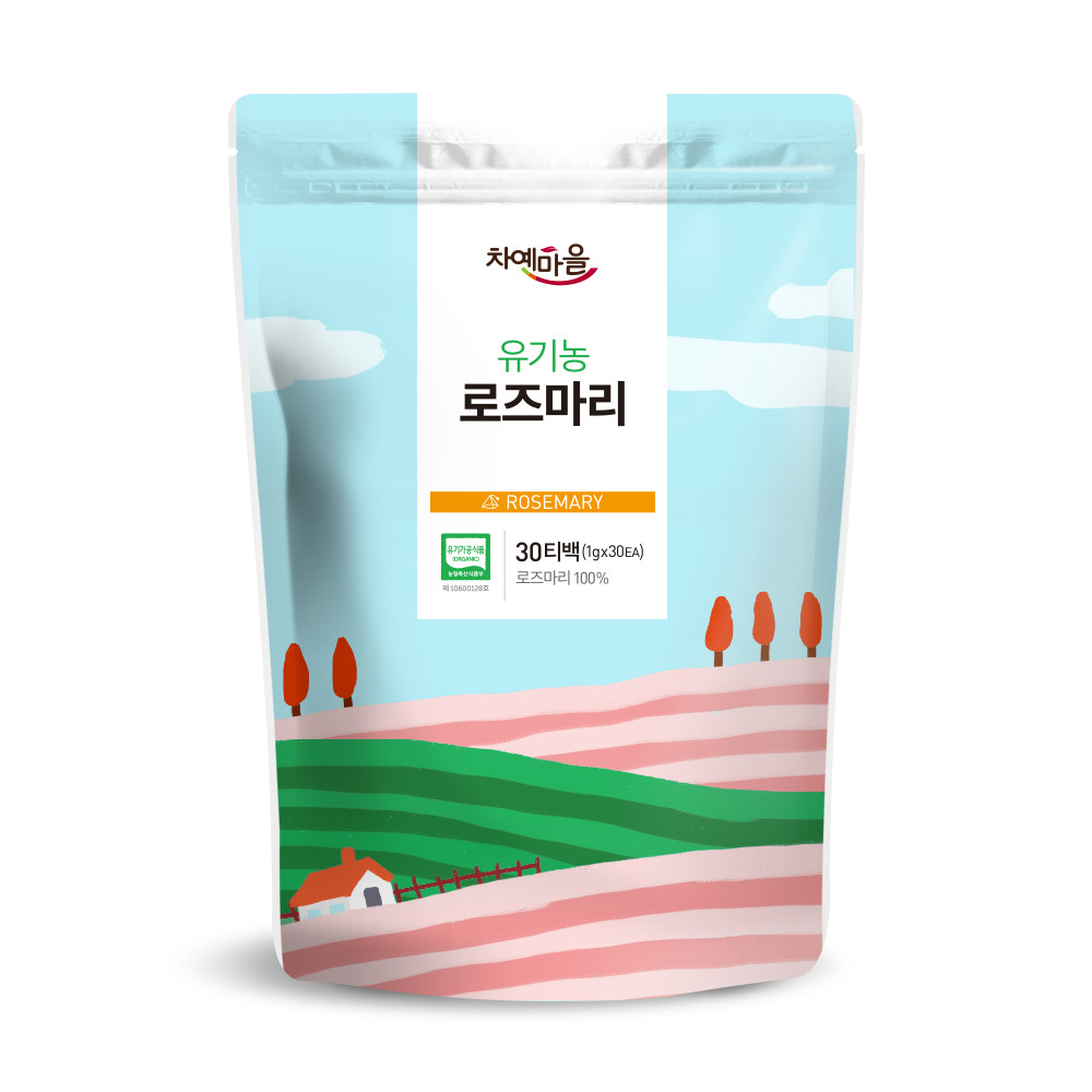 30티백 차예마을 허브차 유기농 로즈마리 30g, 1개 - 상품 이미지