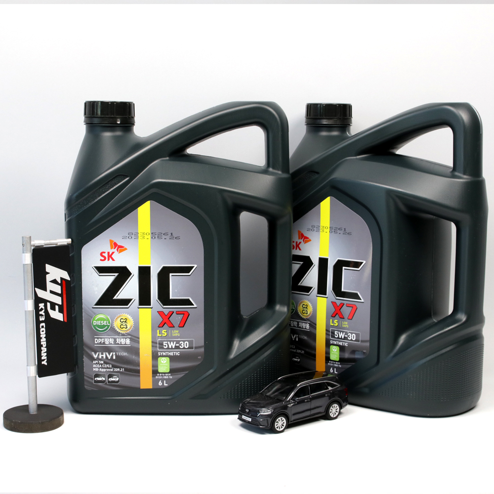 SK 지크 X7 LS 5W30 6L 가솔린 디젤 LPG - 상세 이미지 2