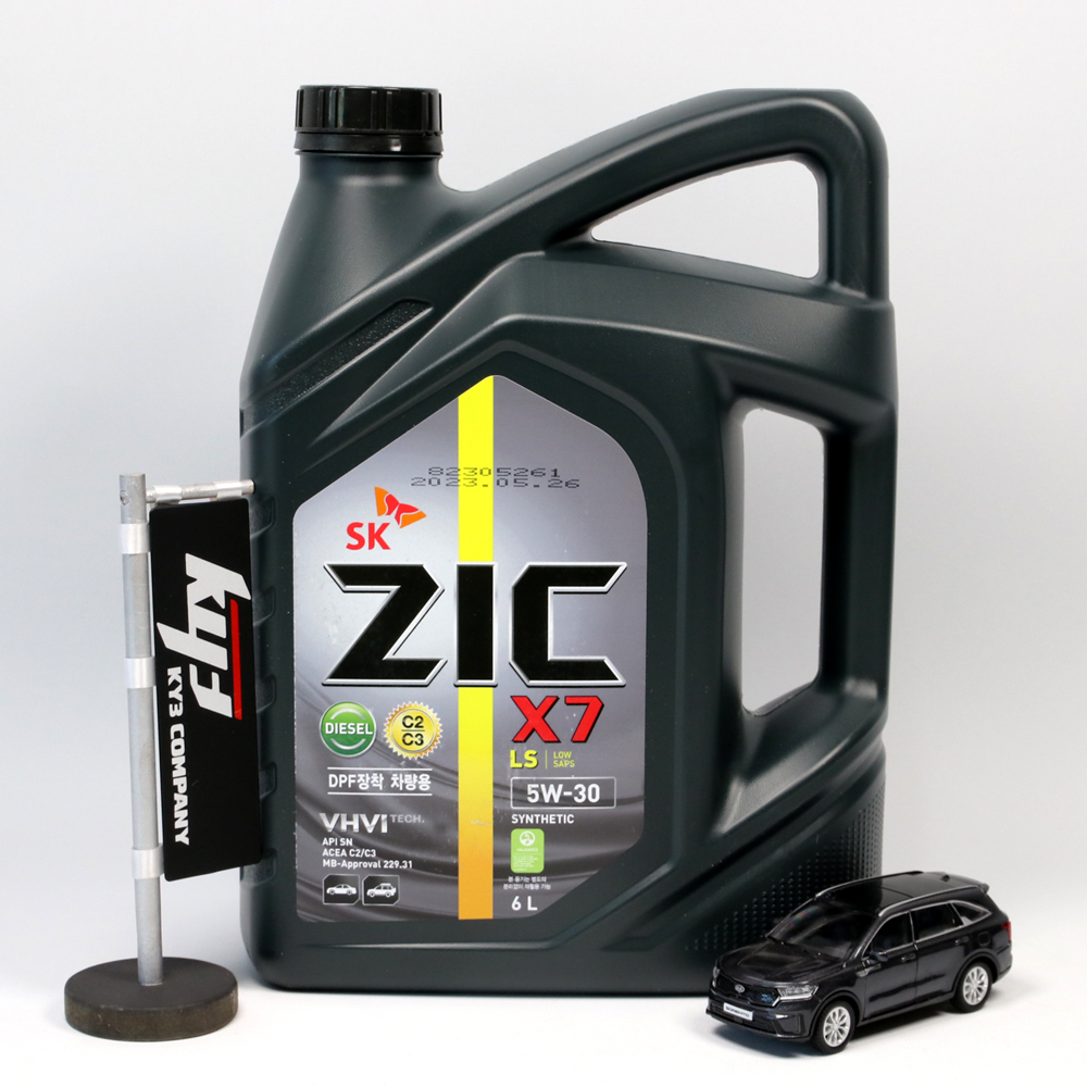 SK 지크 X7 LS 5W30 6L 가솔린 디젤 LPG - 상품 이미지