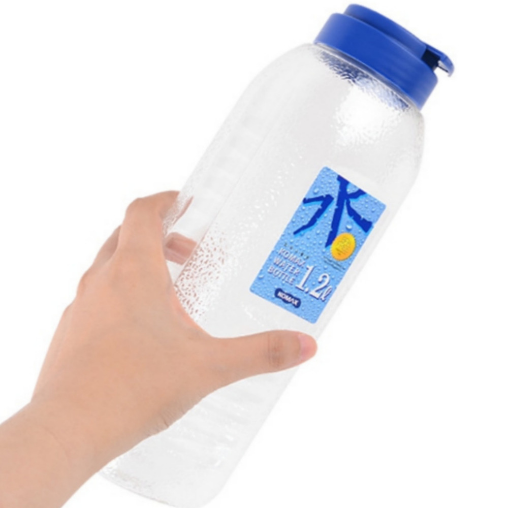 냉장고 물병 1.2L 플라스틱 사각 식당 업소용 물통 : 젠트상사