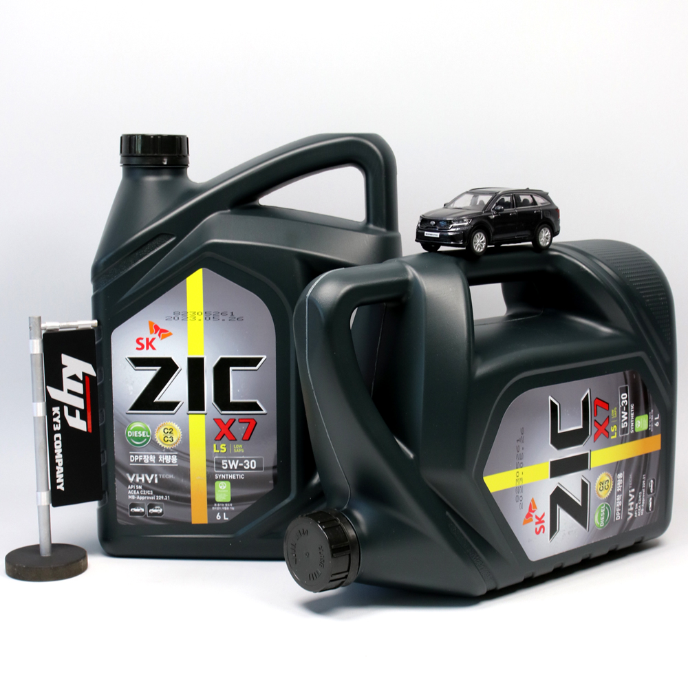 SK 지크 X7 LS 5W30 6L 가솔린 디젤 LPG - 상세 이미지 4