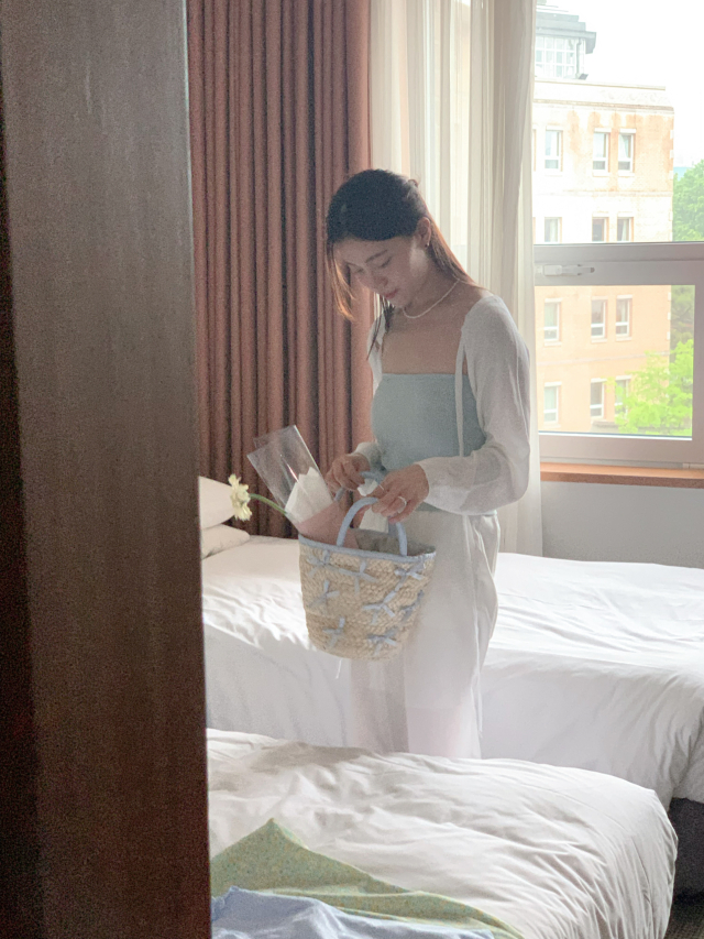 💕URBANE MADE 살안타템🌴💕 뮤트 여름 얇은 볼레로 크롭 리본 볼레로 가디건 (당일 4c) /여름가디건/여름볼레로/휴양지룩/여행룩/데이트룩 상세 이미지 230