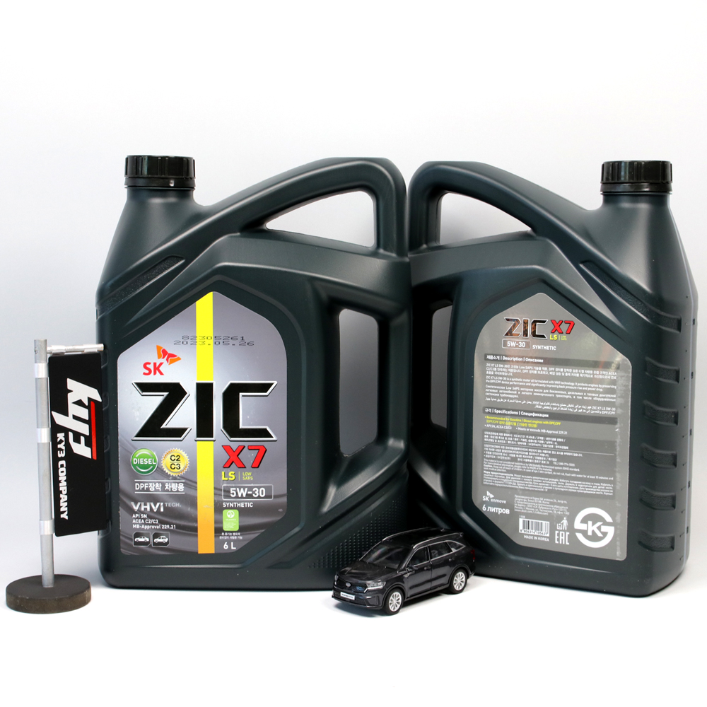 SK 지크 X7 LS 5W30 6L 가솔린 디젤 LPG - 상세 이미지 5